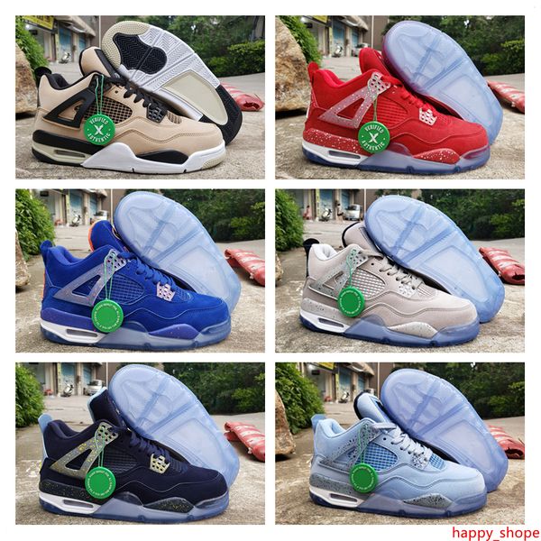 

new georgetown marquette 4 oklahoma pe florida michigan basketball shoes 4s unc powder blue cool grey silt red mens designer sports sneakers