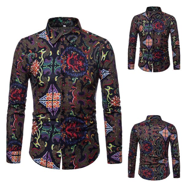 

kancoold men's autumn winter shirt long sleeved patchwork fastener sweatshirts blouse new fashion sept 10, White;black