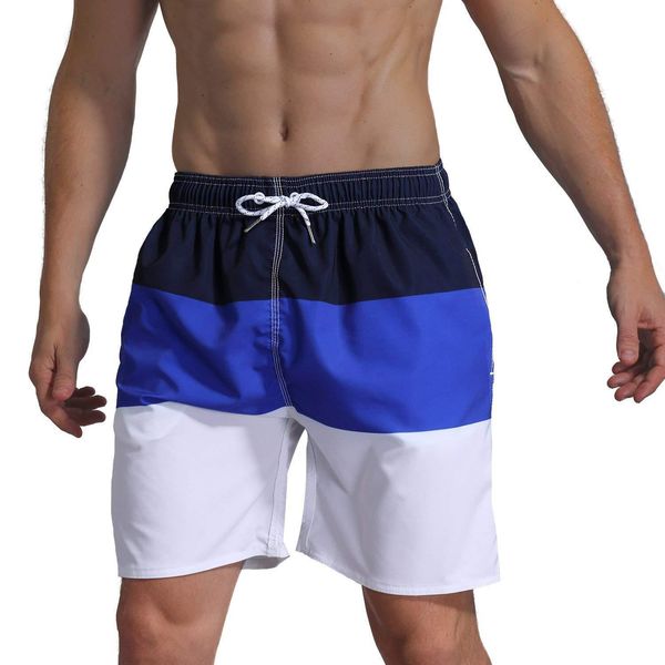 

summer swimming shorts men swimwear bathing beach shorts quick dry swimsuit sunga swim trunks running sports surffing shorts