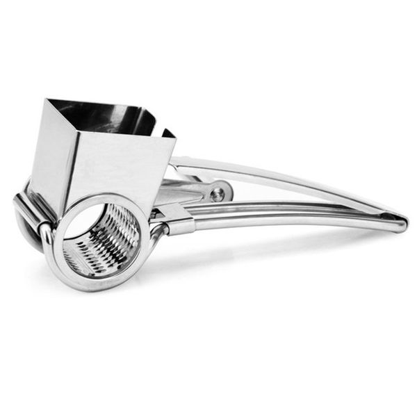 

rotary cheese grater cutter ginger slicer garlic stainless steel hand shake cheese grater grattugia formaggio cheese tools