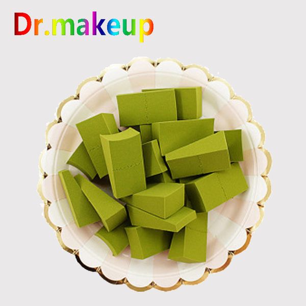

24pcs triangle sponge puff smooth makeup foundation powder puff matcha green bb cc cream face cosmetic beauty tools wholesale