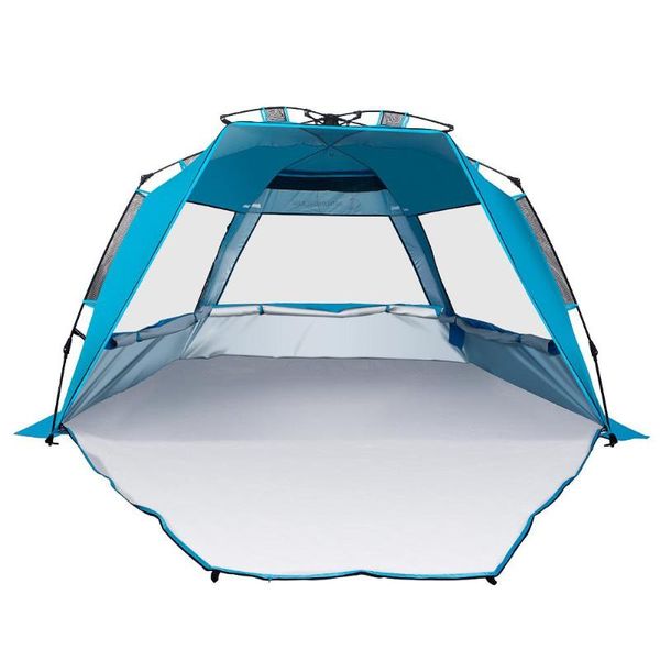 

uv sun shelter windproof waterproof breathable portable outdoor camping beach tents fit 3-4 person