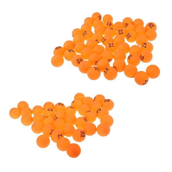 

100pcs 40mm numbered table tennis balls pong balls for game entertainment (no. 1-100