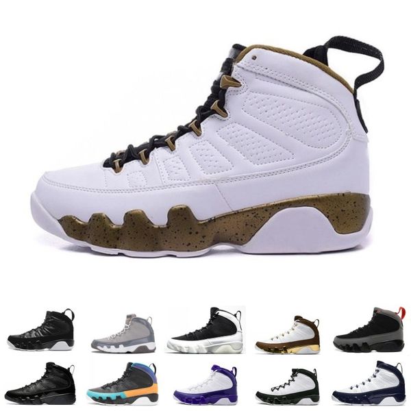 

New Classic Bred 9 9s Mens Basketball Shoes LA Mop Melo OG Tour Yellow PE Anthracite The Spirit RELEASE Sports Trainers Sneakers Shoes