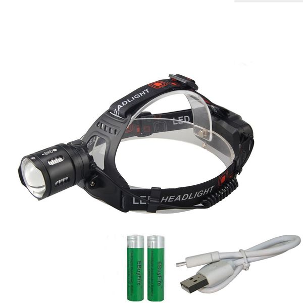 

new xhp50 fishing headlamp led zoom headlight waterproof usb rechargeable head torch 20w super bright camping lamp use 18650