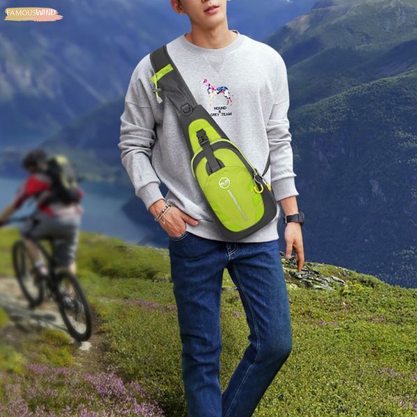 

casual functional waist pack messenger bag men bag female chest bag single shoulder bags for biker bolsas feminina 5$