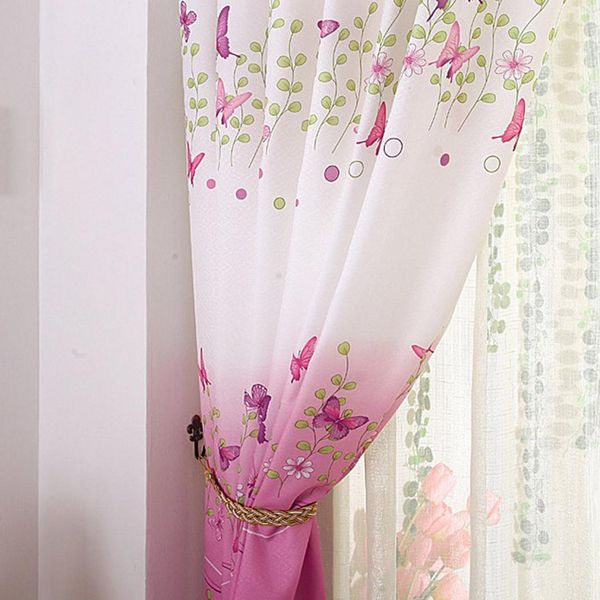 

sitting room cafe butterfly curtain balcony window decoration home, cafe, home, living room, etc as picture