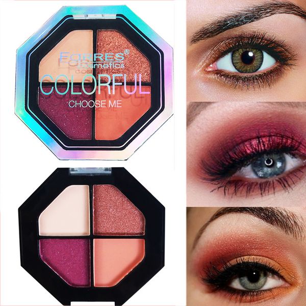 

farres 4 color pearl eyeshadow, si gongge pearl eyeshadow, waterproof and sweat proof eyeshadow