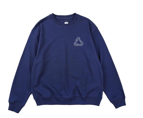 

классического треугольник печати пуловеры фуфайка мужской известных брендов дворцы тенденция свитеры высокого качества роскошного свитер мод, Black