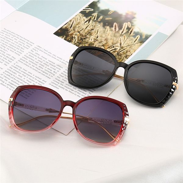 

2019 polarized fashion sunglasses women sunglasses oval designer sunglasses for men uv400 protection resin glasses with box, White;black