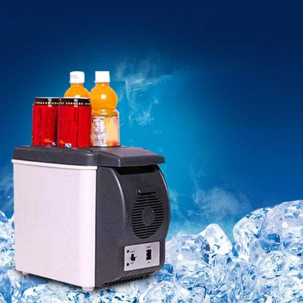 

new 12v mini car refrigerator / 6l portable refrigerator electronic car