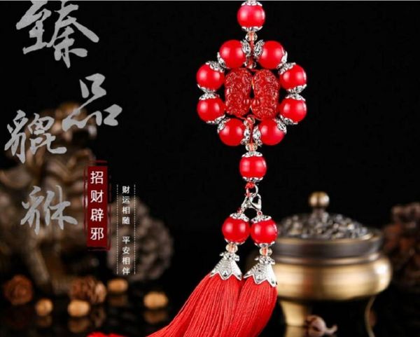 

car pendant hanging ornaments pixiu bless peace health rear view mirror charms trim fashion gift car styling auto accessories