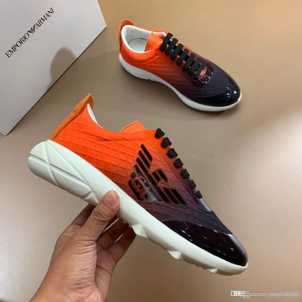 

2020 triple s luxury colorful red sneakers men's non-slip shock absorption running shoes training shoes fashion men's breathable h, Black
