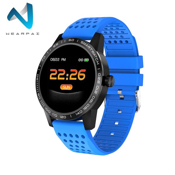 

wearpait2 smart watch bracelet men relogios fitness tracker heart rate monitor blood pressure bluetooth sportsfor ip68 woman, Slivery;brown