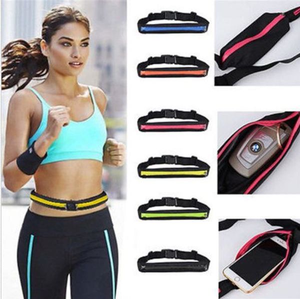 

belt waist pack travel zip pouch outdoor sports bum bag running money phone anti-theft pack belt sport bag