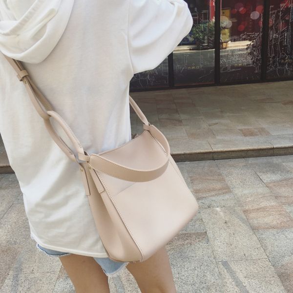 

сплошной цвет женские сумки мода большой емкости crossbody сумки для женщин простой pu дамы плеча сумку кошелек тотализатор