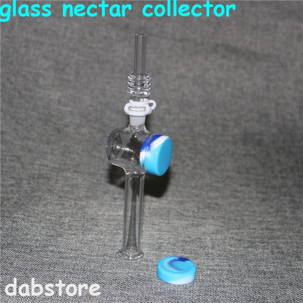 

Горячие продажи Mini Nectar Collector Kit с 10-миллиметровым 14-миллиметровым Кварцевым Наконечником Мини-Стеклянные Трубки стеклянная бонг Курительные трубки Vapor Мед соломенная труба