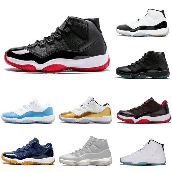

New Wholesale 11 11s Cap and Gown mens basketball shoes 72-10 Bred High trainers women sneakers sports shoe size 5.5-13