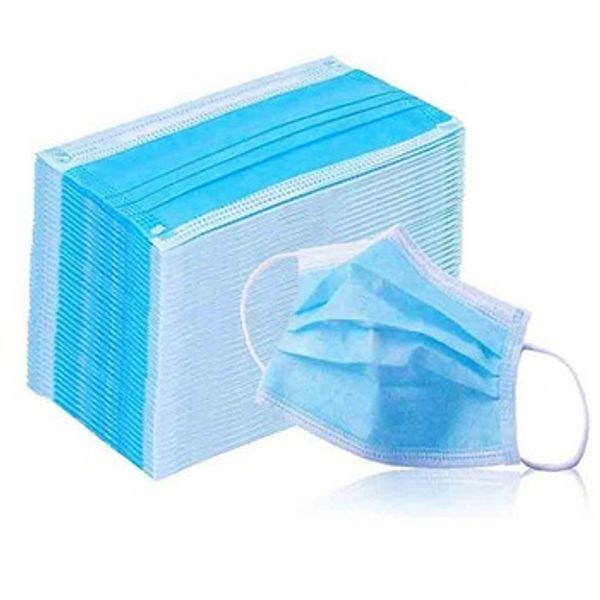 

disccount $30, $50+ нетканая маска для лица 3ply маски для лица одноразовые bfe95% метки face shield earloop ship by dhl