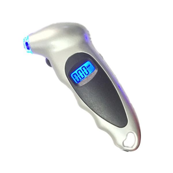 

high precision digital tire pressure gauge 150 psi 4 settings backlit lcd non-slip grip tire gauge for car truck bicycle