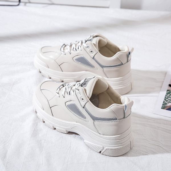 

women's running shoes spring 2020 new versatile thick bottom comfortable student casual sports shoes for women zp-203
