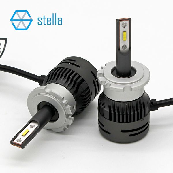 

d1/d2/d3/d4 led bulbs for cars 6000k auto headlight/fog light 95% canbus super bright auto led lamp small size lifetime warranty