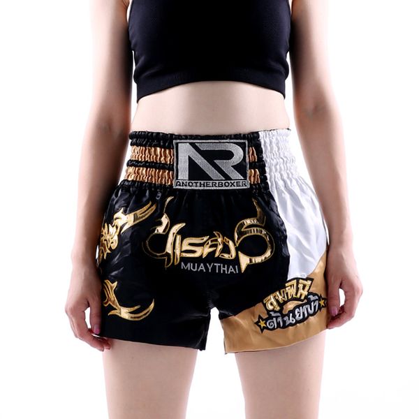 

kid muay thai boxing shorts kick pants fighting grappling training, Blue