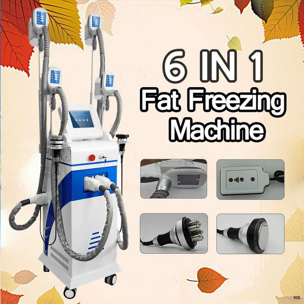 

2020 новый cryolipolysis две ручки вакуумная кавитация рф lipo лазерный липолиз celluite уменьшение стройный машины