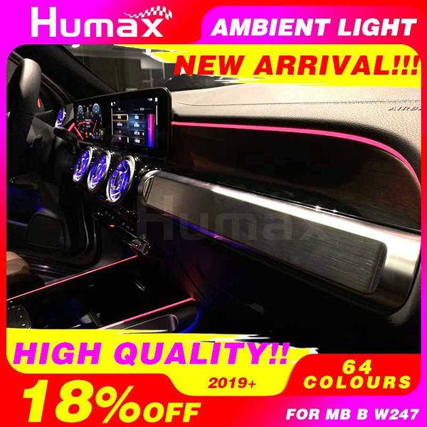 

led illuminated ambient lamp atmosphere light 64 color fit for b w247 2018