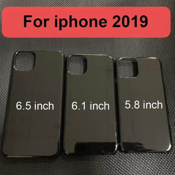 

hard plastic glossy clear case for iphone 11 pro x xr xs max 5s se 6 7 8 plus matte back cover