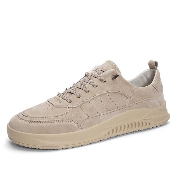 

designer shoes for men white wheat khaki casual shoes outdoor jogging flat skateboarding shoes mens trainers size 40-44, Black