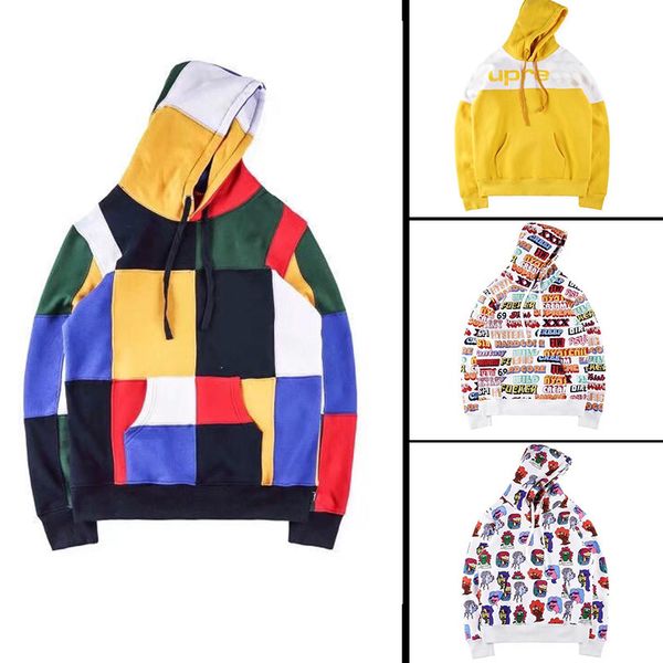 

Winter 2018 men fa hion hoodie hooded ca ual men women port long leeved weat hirt men clothing top quality