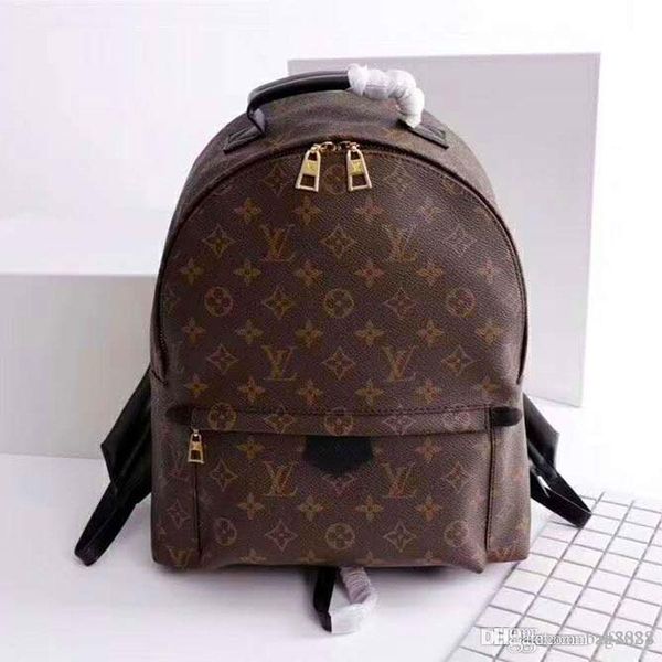 

Men and women general houlder bag multi functional large backpack leather production mountain lei ure bag m41561 2