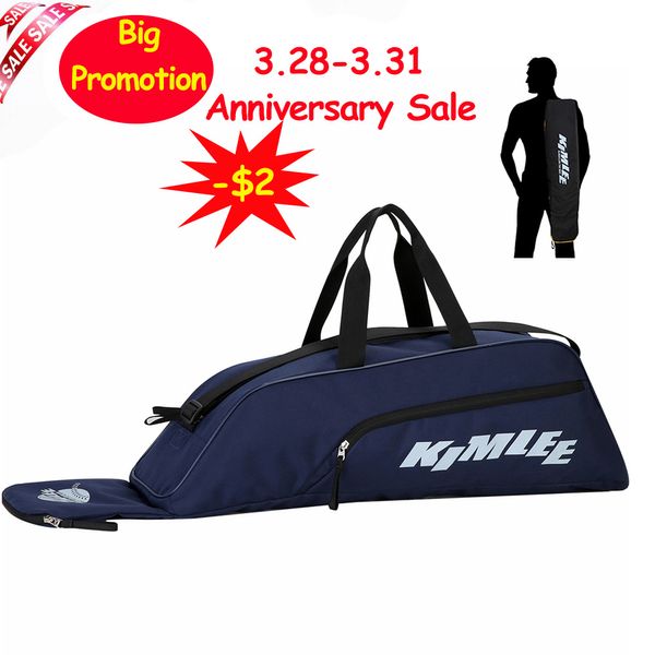 

kimlee sports backpack waterproof baseball tote bag t-ball softball bat swimming equipment gear for teens youth travel suitcase