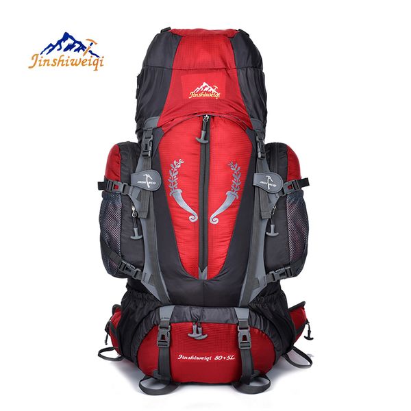 

extra large 85l backpack outdoor travel climbing backpacking hiking backpacks waterproof nylon rucksacks camping sports bags