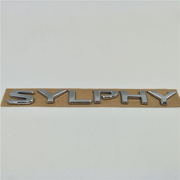 

new styling for nissan sylphy emblems rear trunk logo letters nameplate