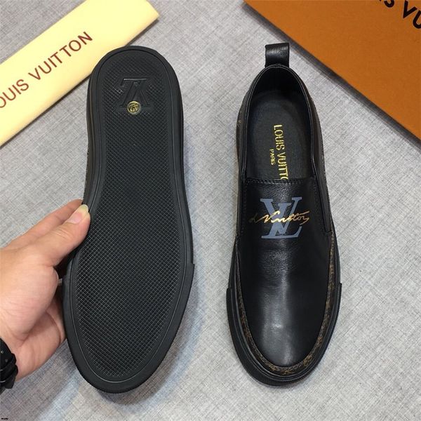 

19ss fashion shoes men outdoor canvas casual slip-on shoes lazy shoes breathable sneakers tenis masculino adulto para, Black