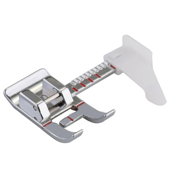 

sewing notions & tools adjustable guide machine presser foot for low shank singer brother juki janome accessories feet ruler, Black
