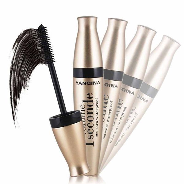

eyelashes waterproof makeup 3d fiber mascara long black lash eyelash extension waterproof eye makeup extension tool #sys