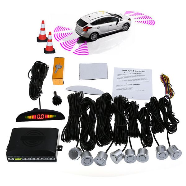 

cars sensors parking sensors car led parking sensor with 4 de estacionamento reverse assistance backup radar