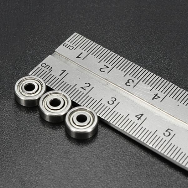 100 pcs 692ZZ miniatura rolamento de esferas 692 -2Z 692Z 2x6x3 rolamentos rígidos de esferas 2 * 6 * 3mm