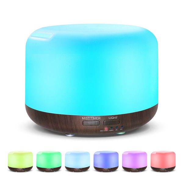 

new 300ml 7 color led humidifier diffuser with remote control for aromatherapy diffuser ultrasonic essential oil diffuser mist maker fogger
