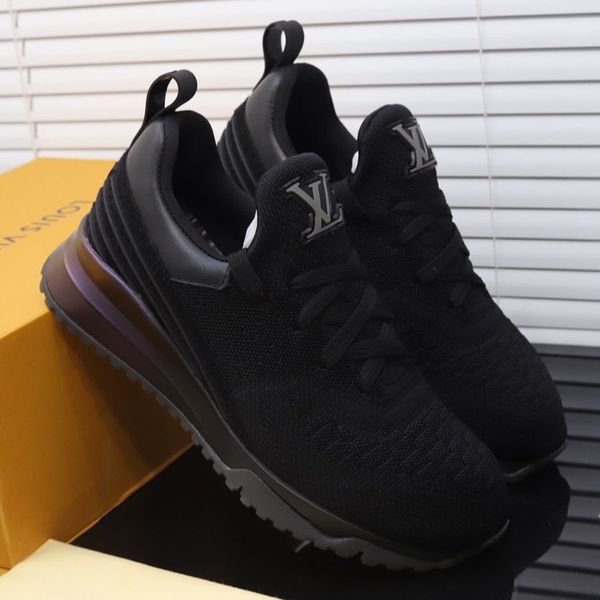 

new style luxury fashion designer men's women's party casual shoes mountaineering sports basketball shoes air platform men's, Black