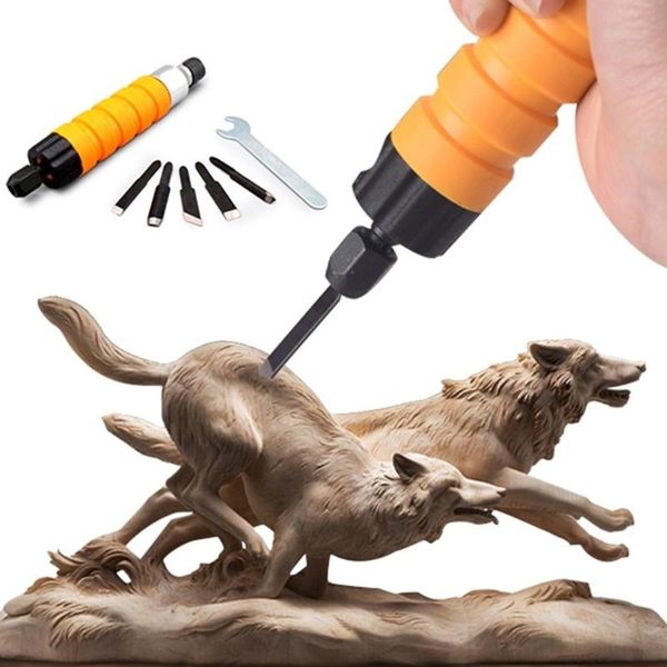 

woodworking wood electric tool carving machine chisel wish set 7pcs/set tools