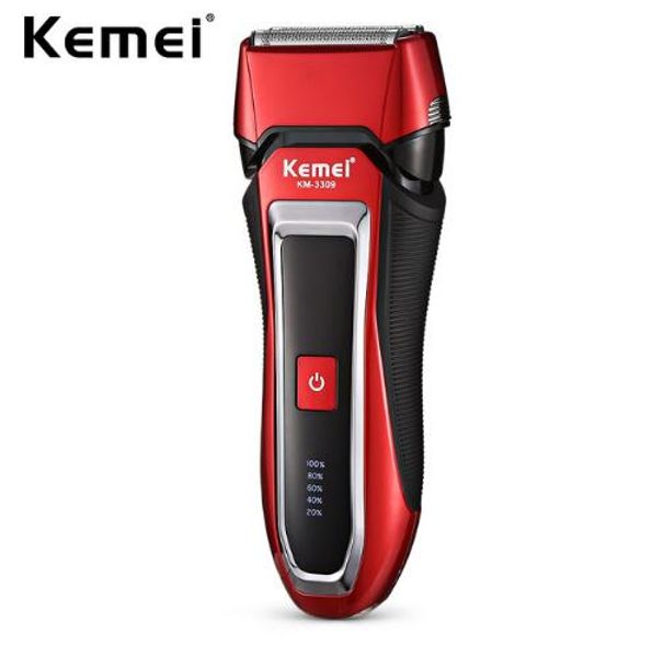 

quick charge electric razor whole body waterproof electric shaver wet dry dual use powerful shaving machine men beard trimmer km-3309