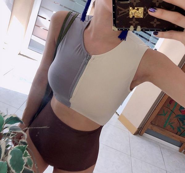 

корейский купальный костюм женского сексуального бикини со стройным животом и тригонометрической тригонометрией консервативный корейский куп, White;black