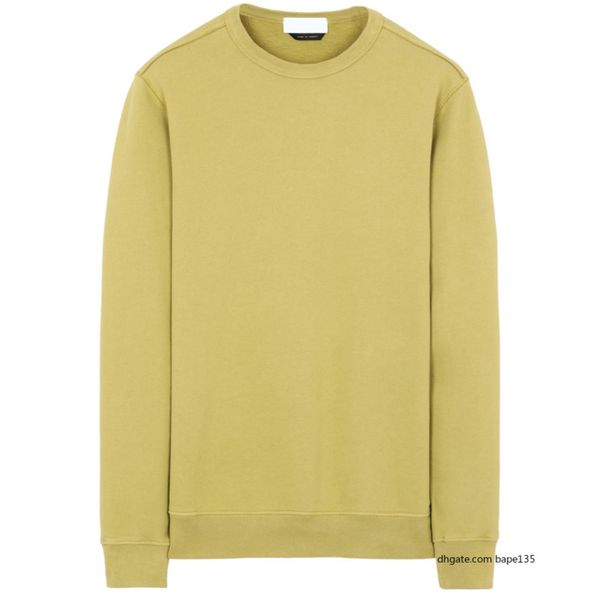 

19fw 62720 crewneck sweatshirt t0pst0ne long sleeve t shirt simple solid sweatshirt fashion pullover sweater sportwear designerznj6, Black