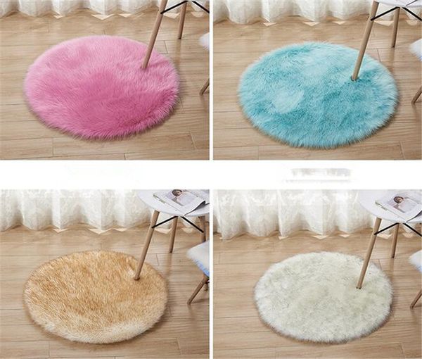 

горячий дом мягкий искусственный овчины ковер крышка стула спальня коврик искусственная шерсть теплый волосатый ковер сиденье шерсть теплый
