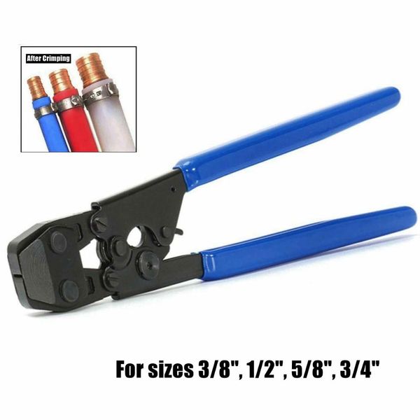 

igeelee pipe fitting tool pex fitting tool ss-t for stainless steel clamps for amercian standards 5/8",38",1/2",3/4",1&q