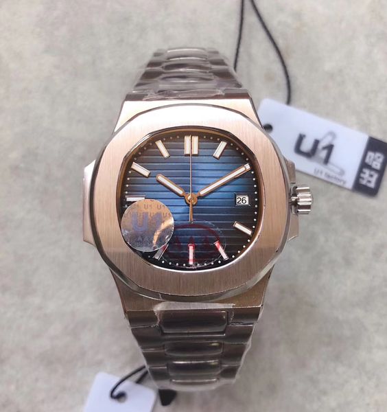 

13tim luxury watch pp selling pate-phili nautilidae quality sports automatic movement blue watches stainless steel men's watch, Slivery;brown